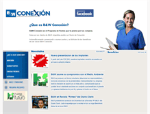 Tablet Screenshot of bywconexion.com.ar